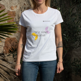 T-SHIRT "WIR SIND NATUR" SCHRIFT VORNE